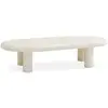 Image de Table Basse Ovale "emory" 160cm Crème