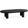Image de Table Basse Ovale "emory" 160cm Noir
