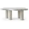 Image de Table basse forme nuage 69x100cm lagoon effet terrazzo Lagoon