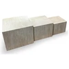 Image de Lot De 3 Tables Basses Effet Travertin "odis" 58cm Beige