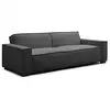 Image de Canapé Convertible 3 Places "dylan" 230cm Gris