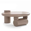 Image de Table Basse Asymétrique "eloy" 100cm Taupe