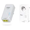 Image de Pack Prises CPL WIFI 600 MBPS - WEP WPA-PSK WPA2-PSK WPA-PSK/ WPA2-PSK Point d’Accès Wi-Fi