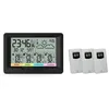 Image de Station météo - OPTEX - 990045 - 3 sondes extérieures - Noir - Utilisation extérieure