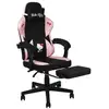 Image de Chaise De Bureau Gaming - Hello Kitty - Inclinaison Siege 150° - Revetement Tissu - Noir Et Rose