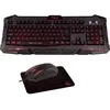 Image de Pack 3 en 1 Konix Drakkar PK-30 : Clavier + Souris + Tapis de souris