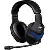 Image de Konix Mythics PS-400 - FFF Edition - micro-casque - circum-aural - filaire - jack 3,5mm - noir et bleu en occasion ou reconditionné
