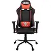 Image de Chaise de bureau gaming - konix - one piece - inclinaison siege 150° - cuir - coussin lombaires et cervicaux réglable - noir