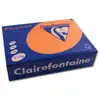 Image de Ramette De Papier - A4 - Orange Vif - 210g - Impression - 250 Feuilles - Clairefontaine Trophée