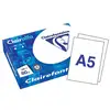 Image de Ramette De Papier - A5 - Blanc - 80g - Impression - 500 Feuilles - Clairefontaine Clairalfa