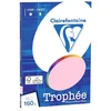 Image de Ramette De Papier - A4 - Rose Pastel - 160g - Impression - 50 Feuilles - Clairefontaine
