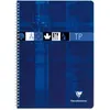 Image de Clairefontaine TP reliure intégrale 24x32 cm - 80 pages réglure uni bleu