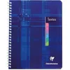 Image de CLAIREFONTAINE Cahier de Textes Reliure Intégrale 17 x 22 cm 144 Pages