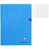Image de Cahier - CLAIREFONTAINE - MIMESYS - 96 pages - 24x32cm - Grands carreaux - Bleu