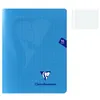 Image de Cahier - CLAIREFONTAINE - MIMESYS - 17 x 22 cm - 96 pages - 90 g Seyès - Bleu