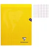 Image de Clairefontaine Cahier MIMESYS 24 x 32 cm - 96 pages - 90 g - Séyès - Jaune - Couverture polypro