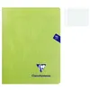 Image de Cahier - CLAIREFONTAINE - MIMESYS - 17 x 22 cm - 96 pages - 90g Séyès - Vert
