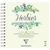 Image de Herbier - Clairefontaine - 975178C - 21x21 cm - 180g - 64 pages avec intercalaire mousseline