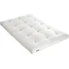 Image de CONFORT DESIGN Matelas Futon 140 x 190 - Ep. 15 cm - Mémoire de forme - Anti-tâche -5 couches - Ferme équilibré - Fabriqué en France
