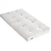 Image de Matelas futon écru en coton et fibres recyclées, fabrication française couleur - écru, - 140 x 190 cm UBD-SHIVA-COT-1419-ECRU