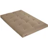 Image de Matelas Coton Fibres Taupe 140x190