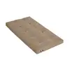 Image de Matelas Futon Latex Fibres Taupe 90x190