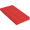 Image de Matelas Futon Rouge 90 X 190 Cm