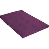 Image de Matelas Futon Latex Couleur Aubergine 140x190