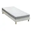 Image de Ensemble matelas et sommier 90x190 dimame - sommier et matelas 90 x 190 - matelas mousse + memoire de forme - ensemble literie - ensemble lit matelas - fabrication française - idliterie Ensemble Lit Matelas 90x190 cm