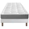 Image de Ensemble matelas mémoire de forme mam azur avec sommier - confort français Ensemble Lit Matelas 90x200 cm