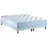 Image de Matelas Ressorts Cosmos + Sommier 2x80x200 Sommier Blanc