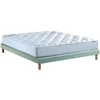 Image de Matelas Ressorts Cosmos + Sommier 140x190 Sommier Vert Celadon