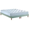 Image de Matelas Ressorts Cosmos + Sommier 2x90x200 Sommier Vert Celadon