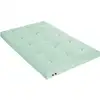 Image de Matelas Futon Latex Et Fibres Fabrication Française Vert Céladon 140 X 190