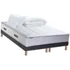 Image de Ensemble matelas et sommier 180x200 bellagio - sommier et matelas 180 x 200 - matelas hybride 180 x 200 - ensemble literie - ensemble lit matelas - fabrication française - idliterie