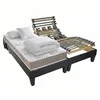 Image de Ensemble Relaxation 100% Latex 5 Zones 73kg/m3 +couette + Oreillers + Sommier Fabrication France - 2x80 X 200 Cm