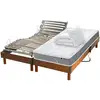 Image de Ensemble Relaxation Mémoire De Forme + Couette + Oreillers + Sommier 2x70 X 190