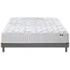 Image de Ensemble matelas et sommier 140x190 astre - sommier et matelas 140 x 190 - matelas ressort - ensemble literie - ensemble lit matelas - fabrication française - idliterie