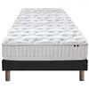 Image de Ensemble matelas et sommier 90x190 astre - sommier et matelas 90 x 190 - matelas ressort - ensemble literie - ensemble lit matelas - fabrication française - idliterie
