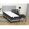 Image de Matelas de relaxation 90 x 200 cm ressorts ensachés et mémoire de forme ép.24cm - PAROX II de YSMÉE