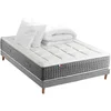 Image de Matelas Ressort 7 Zones Sommier Couette Oreillers Max 140 X 190