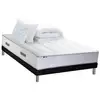 Image de Ensemble matelas et sommier 160x200 bellagio - sommier et matelas 160 x 200 - matelas hybride 160 x 200 - ensemble literie - ensemble lit matelas - fabrication française - idliterie