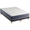 Image de Ensemble matelas et sommier 160x200 king style - sommier et matelas 160 x 200 - matelas hybride 160 x 200 - ensemble literie - ensemble lit matelas - fabrication française - idliterie