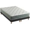 Image de Ensemble Matelas Ressort 7 Zones Face Hiver/eté 2x90 X 200 Noir