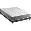 Image de Ensemble matelas et sommier 180x200 max - sommier et matelas 180 x 200 - matelas ressort - ensemble literie - ensemble lit matelas - fabrication française - idliterie