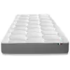 Image de Matelas 90x190 mémoire de forme + mousse azur - made in france - soutien ferme