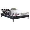 Image de Ensemble lit électrique 180 x 200 - matelas latex + sommier électrique 2x90x200 - lit double électrique - lit électrique 2 personnes - lit électrique 2 places - 2 moteurs - fabrication française - idliterie