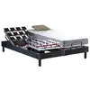 Image de Ensemble lit électrique 160 x 200 - matelas mousse + sommier électrique 2x80x200 - lit double électrique - lit électrique 2 personnes - lit électrique 2 places - 2 moteurs - fabrication française - idliterie