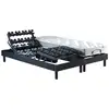 Image de Ensemble lit électrique 180 x 200 - matelas mousse + sommier électrique 2x90x200 - lit double électrique - lit électrique 2 personnes - lit électrique 2 places - 2 moteurs - fabrication française - idliterie