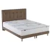 Image de Ensemble matelas et sommier 180x200 nuvia - sommier et matelas 180 x 200 - matelas mousse - ensemble literie - ensemble lit matelas - fabrication française - source de reves